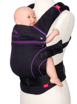 Manduca Blackline Lila: Baby- und Kindertrage Manduca BlackLine Lila